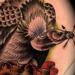 Tattoos - Vulture Traditional Tattoo Brent Olson Art Junkies Tattoo - 57647